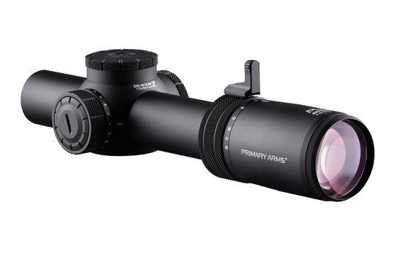 Primary Arms Compact PLx 1-8x rifle scope features a forgiving eye box for fast acquisition